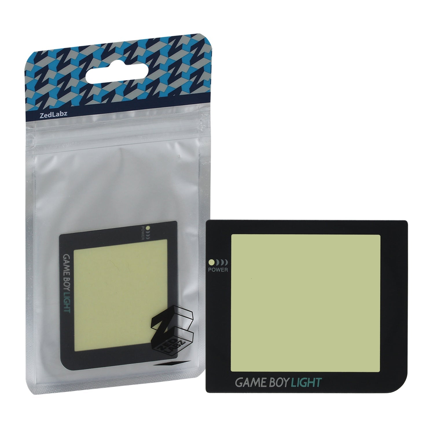 Screen lens for Game Boy Pocket for modding to Game Boy Light replacement plastic cover | ZedLabz - 1