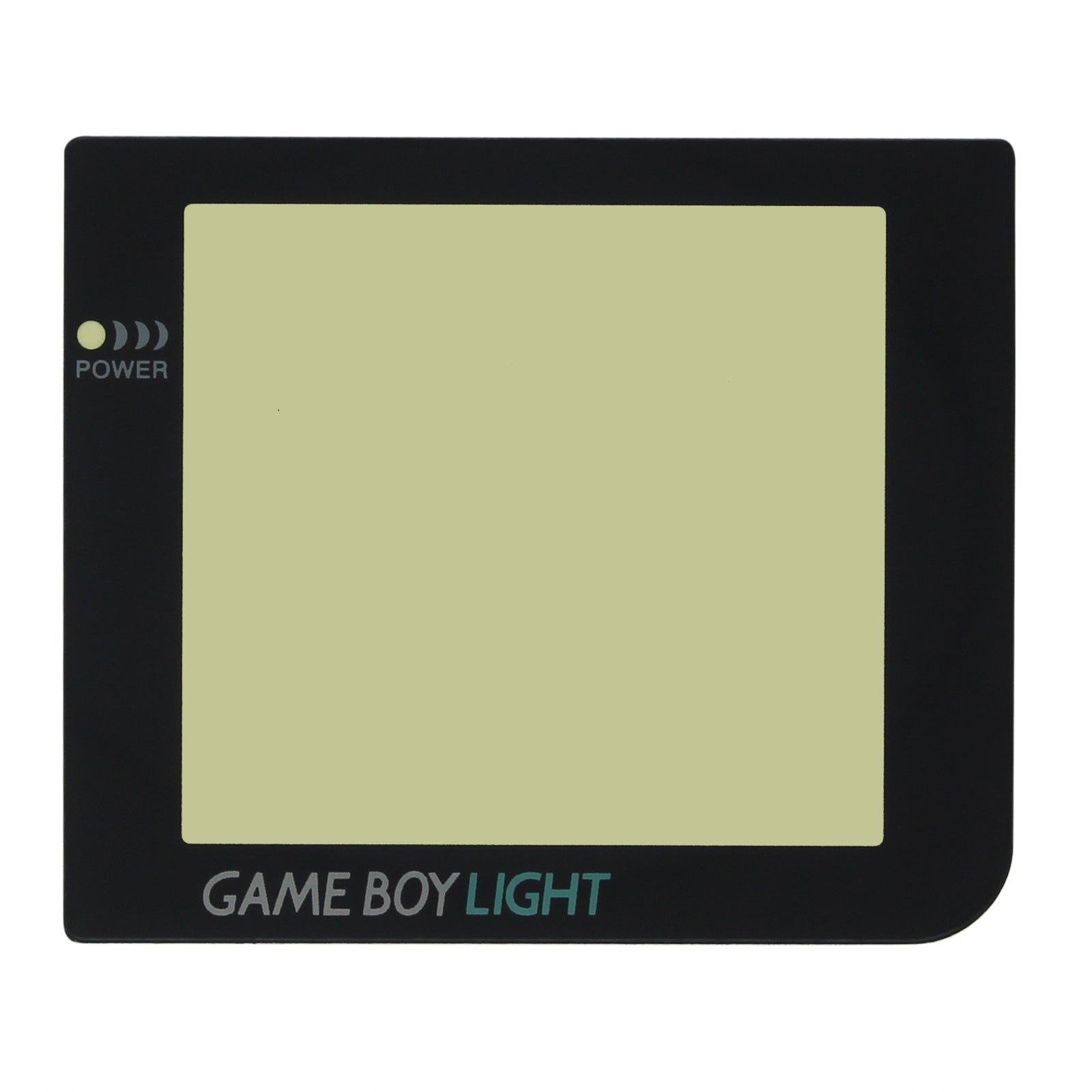 Screen lens for Game Boy Pocket for modding to Game Boy Light replacement plastic cover | ZedLabz - 2
