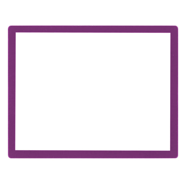 Screen lens for Nintendo DS Lite [NDSL] console plastic cover replacement - Purple | ZedLabz