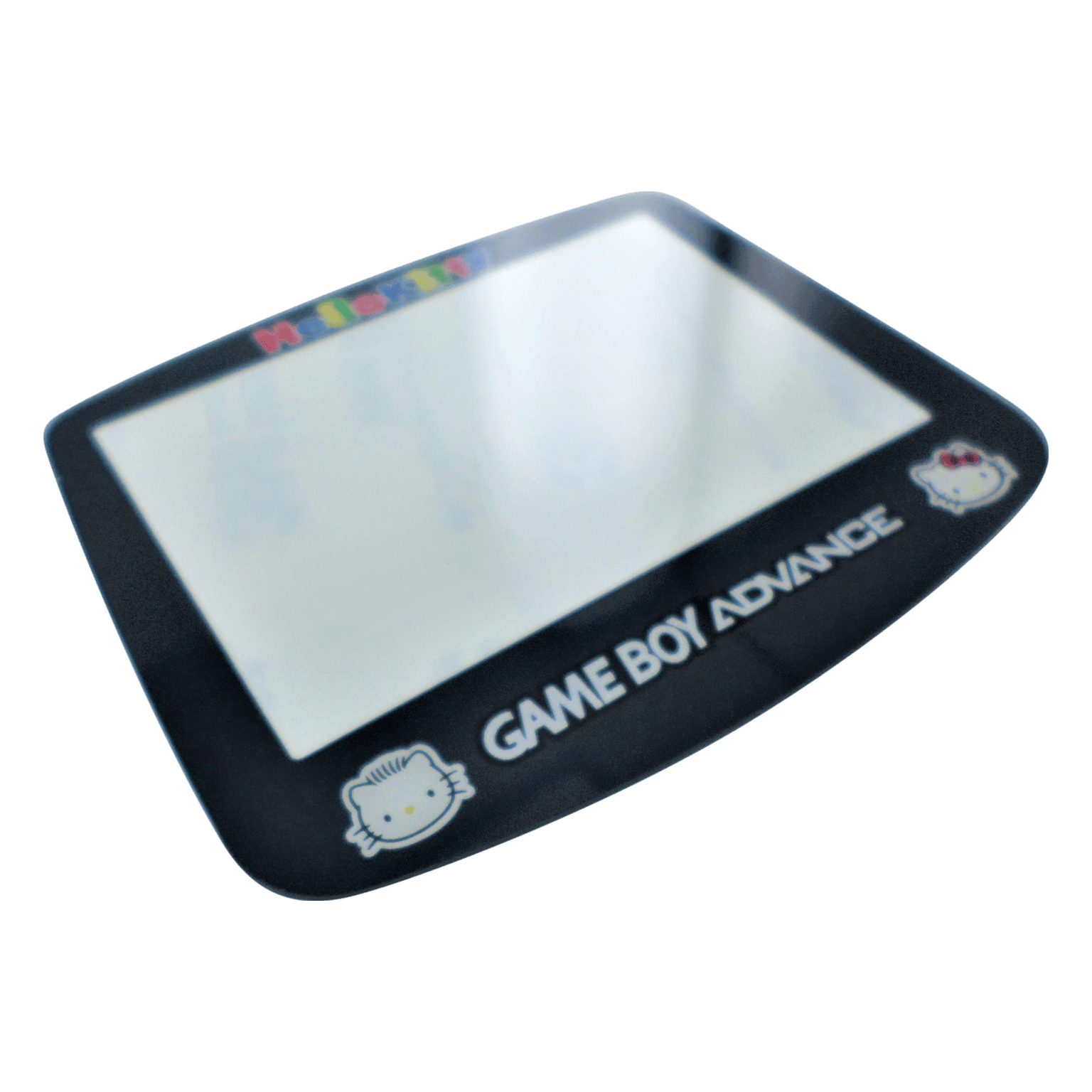 Screen lens GLASS for Nintendo Game Boy Advance replacement cover - Hello Kitty Edition | ZedLabz - 3