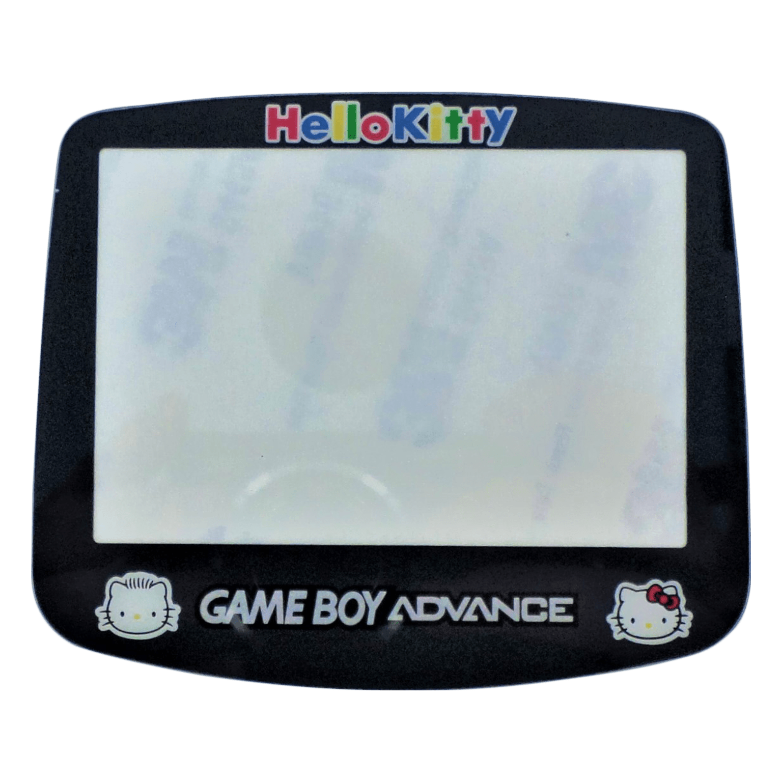 Screen lens GLASS for Nintendo Game Boy Advance replacement cover - Hello Kitty Edition | ZedLabz - 1