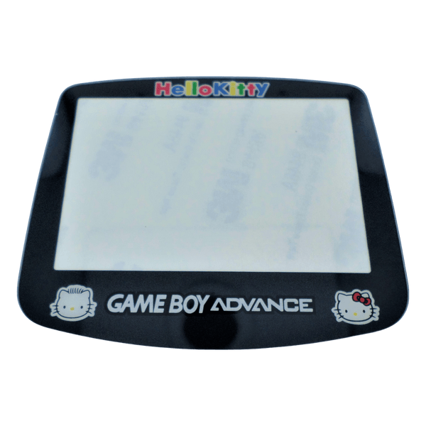 Screen lens GLASS for Nintendo Game Boy Advance replacement cover - Hello Kitty Edition | ZedLabz