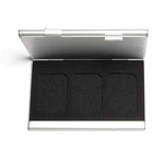 Case holder for SD SDHC Memory Cards Protective Aluminium Metal case | ZedLabz