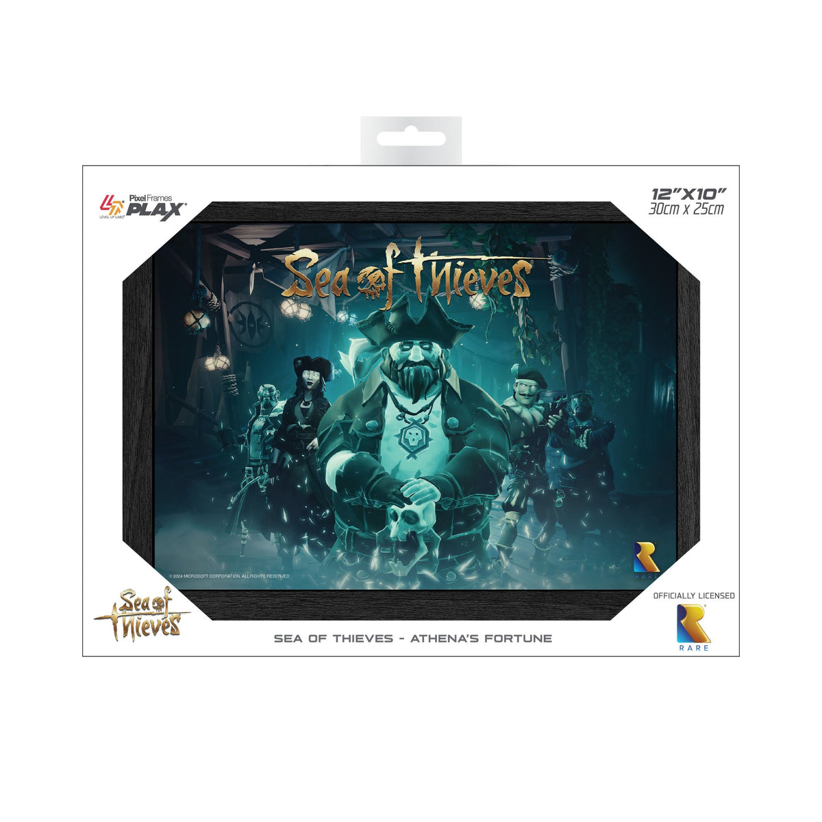 Sea of Thieves Guardians of Fortune Plax lenticular frame wall art officially licensed 10"x12" inch (25x30cm) | Pixel Frames - 2