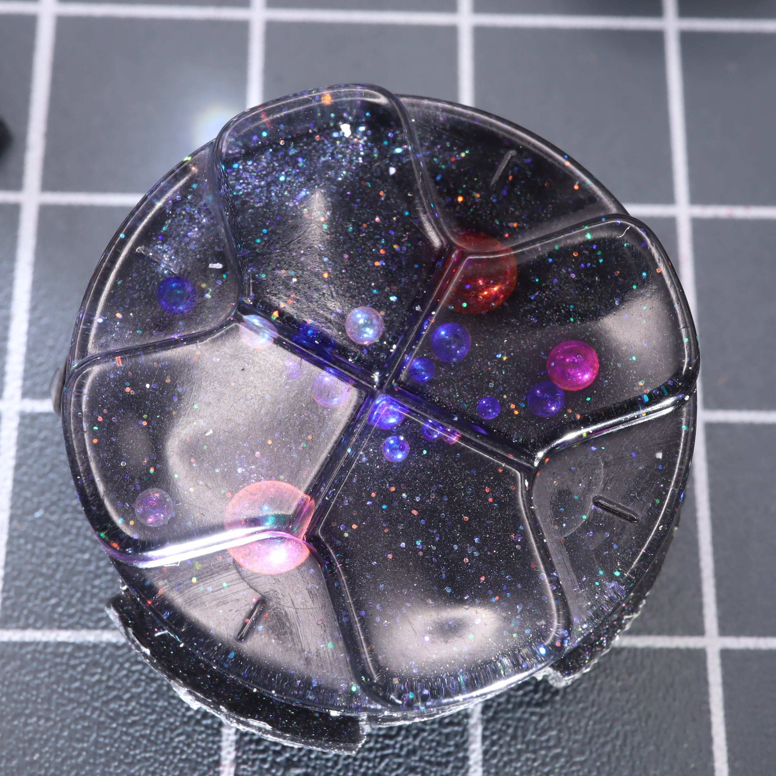 Hand cast custom resin buttons for Sega Game Gear - Solar system | Lab Fifteen Co