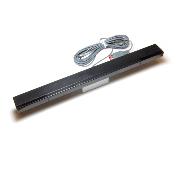 Sensor bar for Nintendo Wii, includes clear stand, Wii remote & motion plus compatible wired infrared LED replacement | ZedLabz