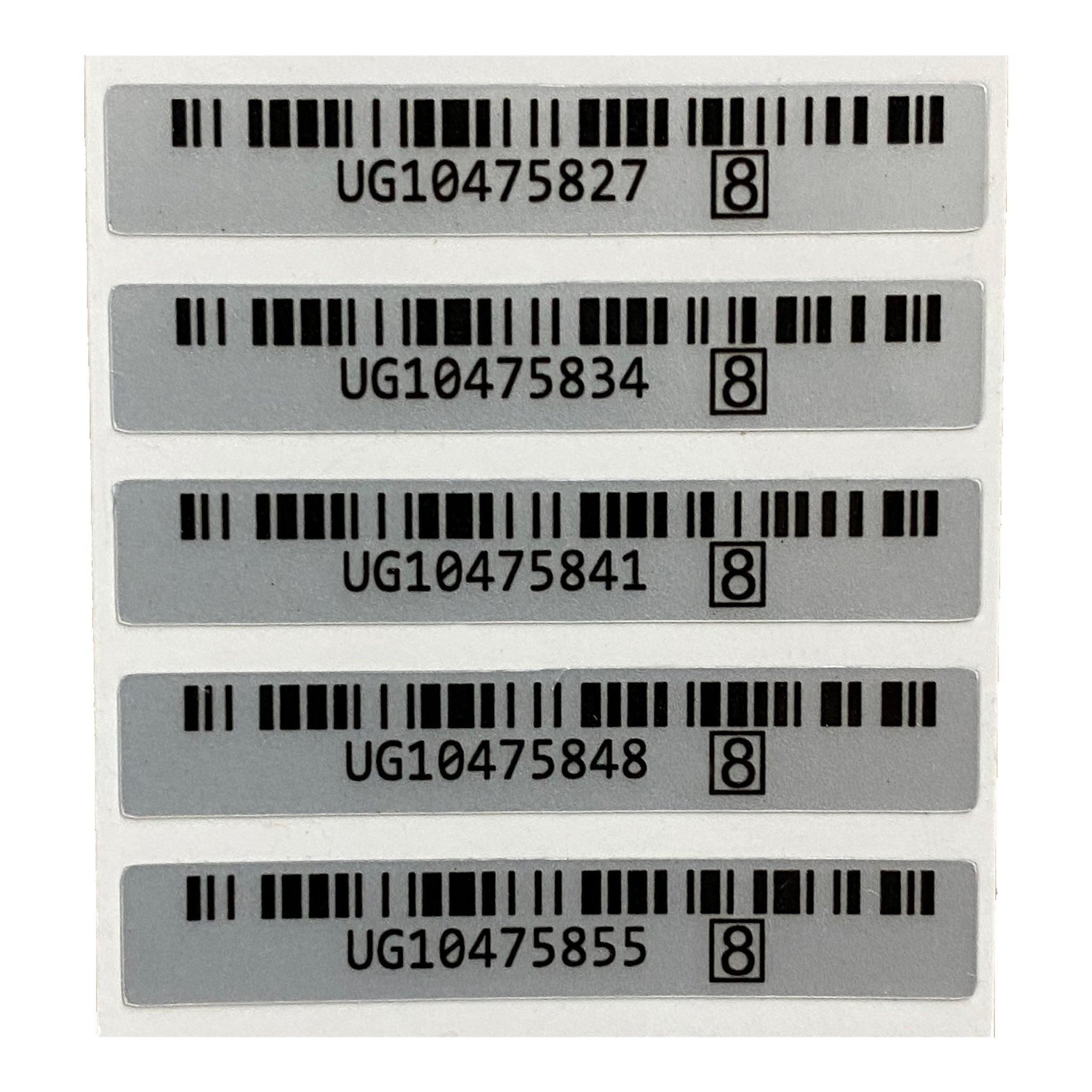 Serial number sticker for DS Lite reproduction label - 5 Pack | ZedLabz