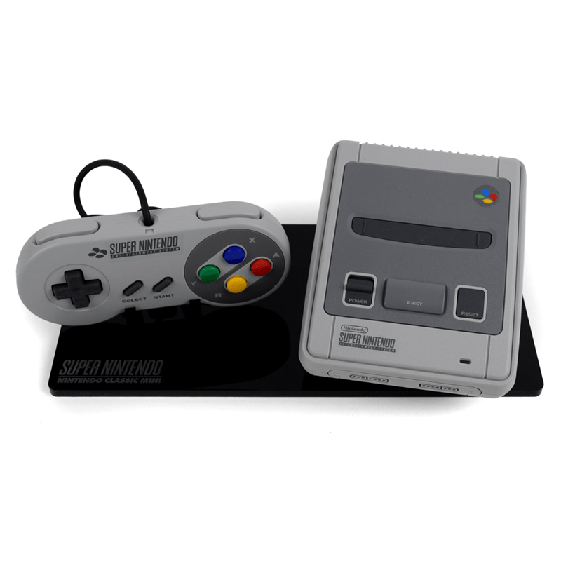 Shelf Candy stand for Nintendo SNES Super Classic console & controller ...