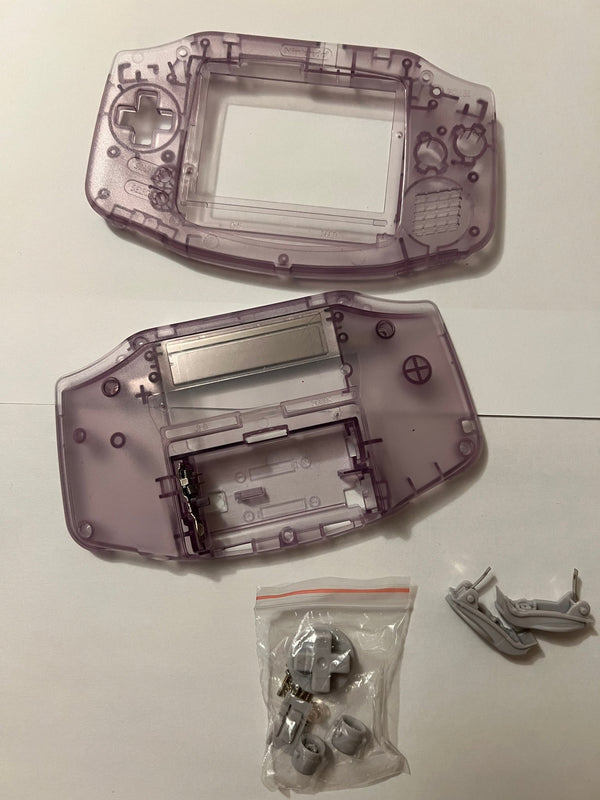 Shell for game boy advance - clear purple incomplete clearance | ZedLabz - 1