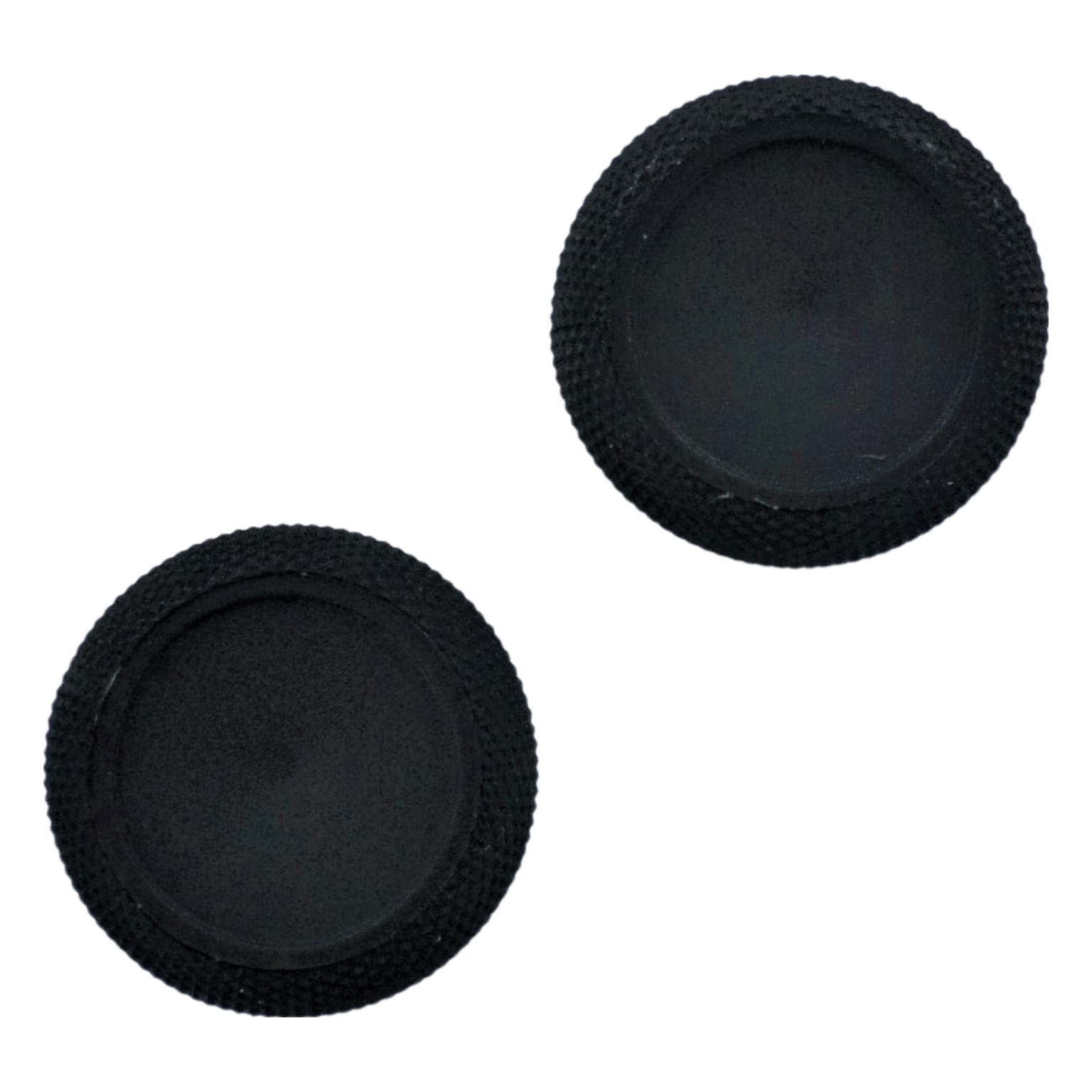 Short small concave magnetic analog thumbsticks set for Xbox One Elite 2 controllers - 2 pack Black | ZedLabz - 4