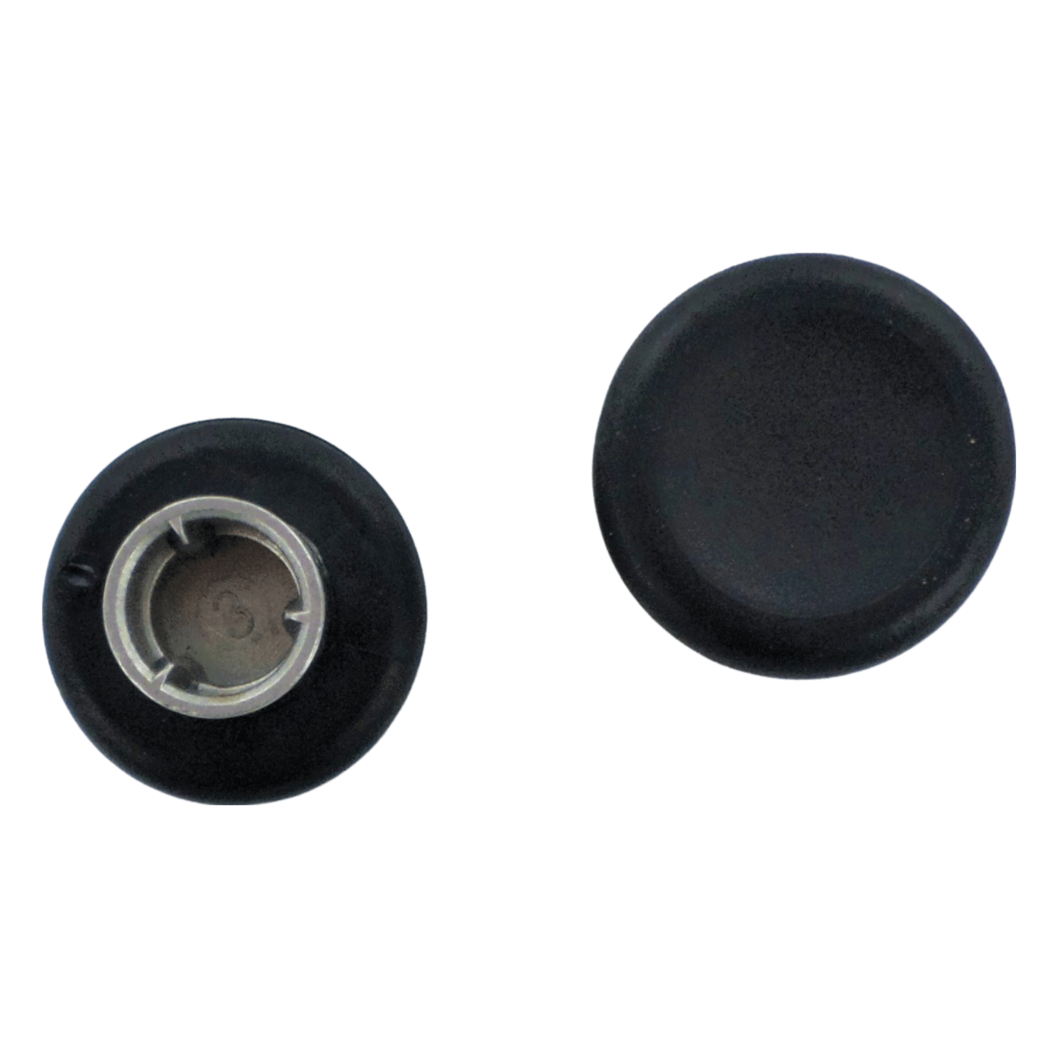 Short wide concave magnetic analog thumbsticks set for Xbox One elite 2 controllers - 2 pack Black | ZedLabz - 3