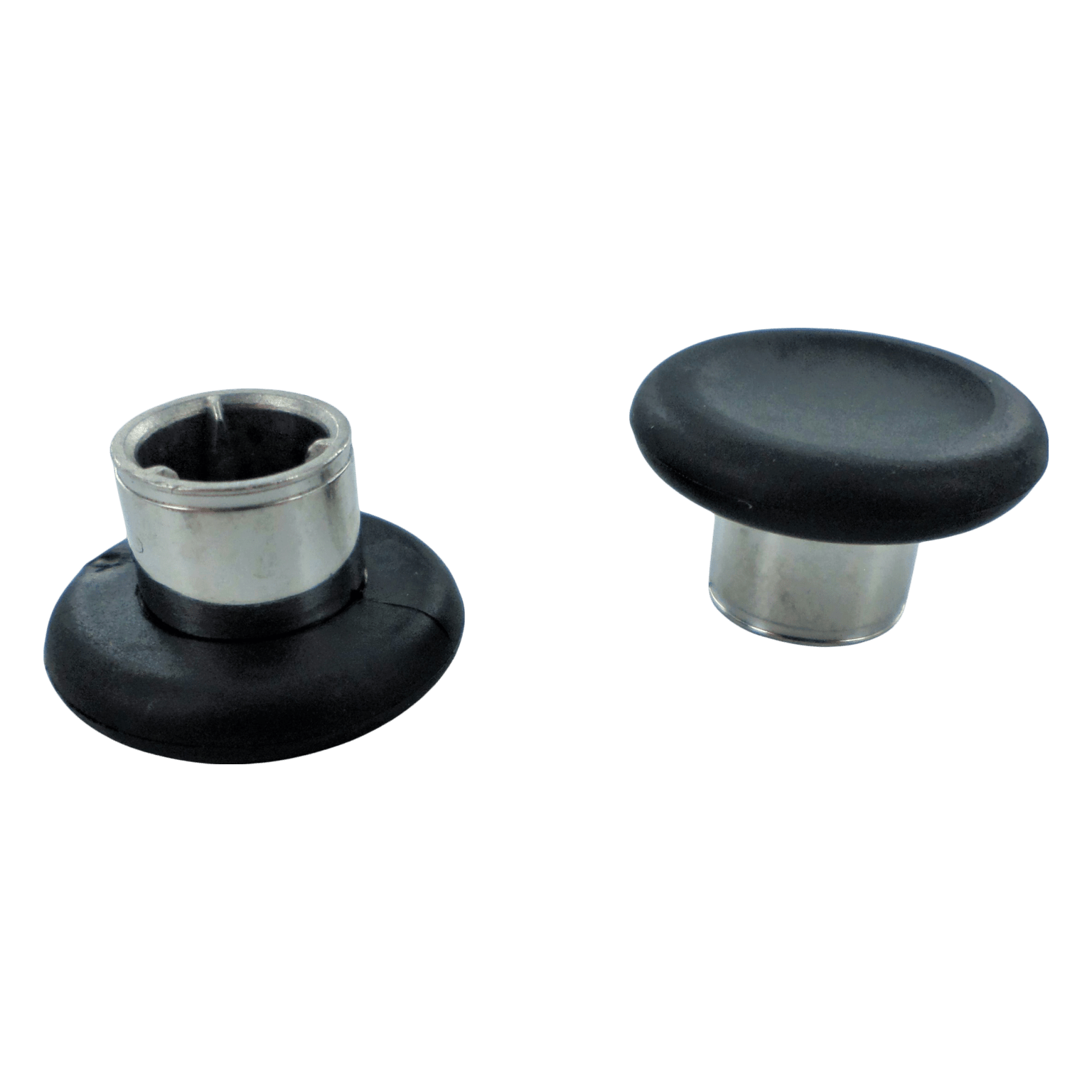 Short wide concave magnetic analog thumbsticks set for Xbox One elite 2 controllers - 2 pack Black | ZedLabz - 4