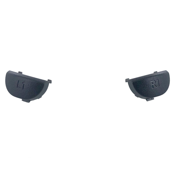 Shoulder button set for PS4 Slim / Pro 3rd generation V3 Sony controllers JDM-040 L1 R1 - grey | ZedLabz