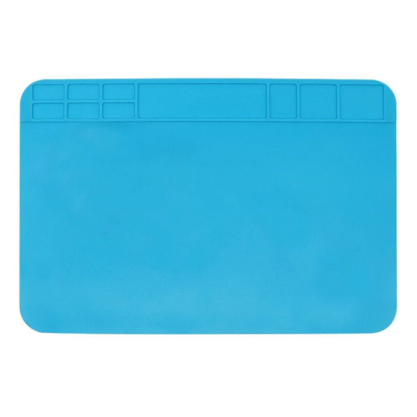 Silicone soldering mat heat resistant anti static ESD safe repair project desk work surface 300 x 200mm | ZedLabz
