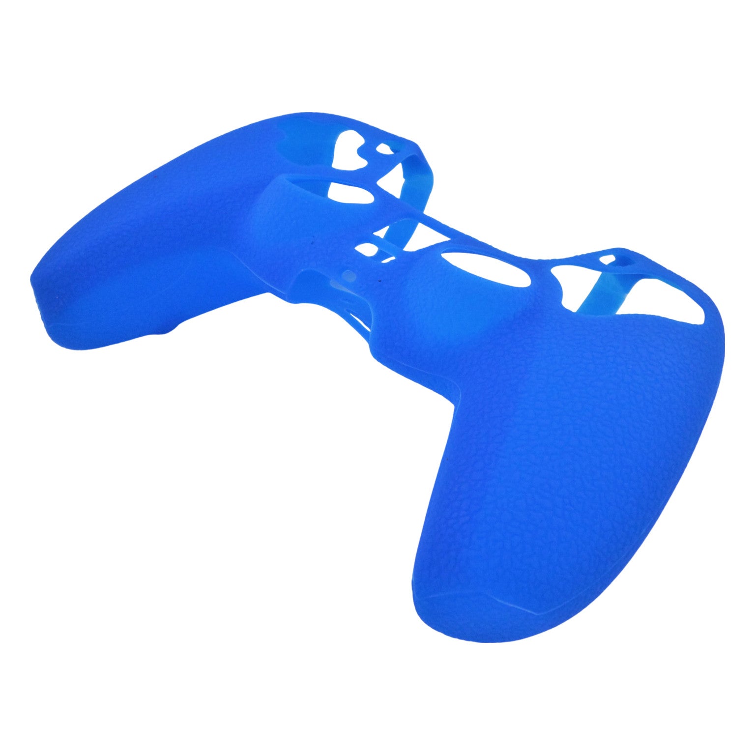Skin grip cover for Sony PS5 controller silicone rubber leather textured - Blue | ZedLabz - ZedLabz800724