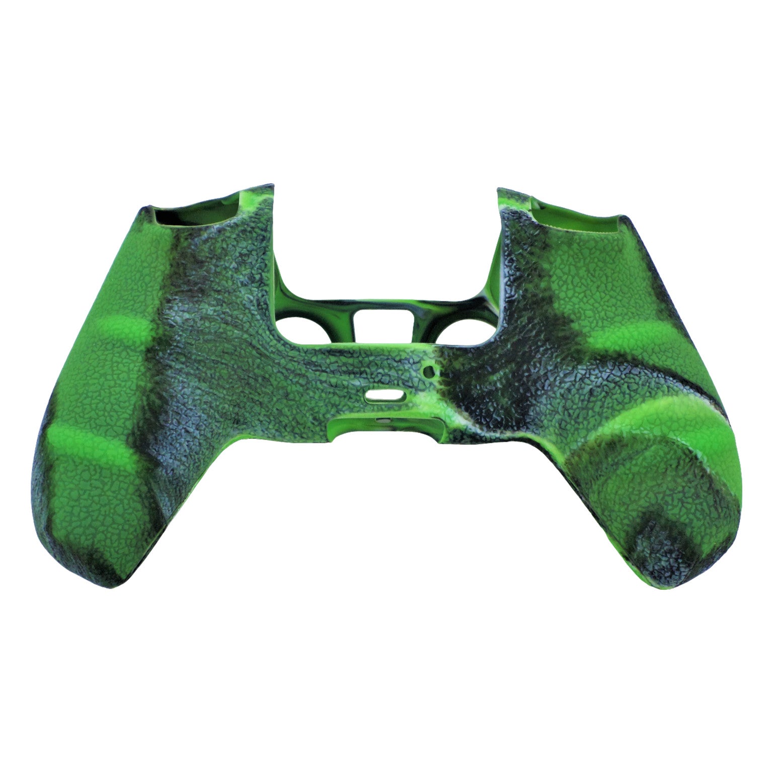 Skin grip cover for Sony PS5 controller silicone rubber leather textured - Camo Green | ZedLabz - ZedLabz800721