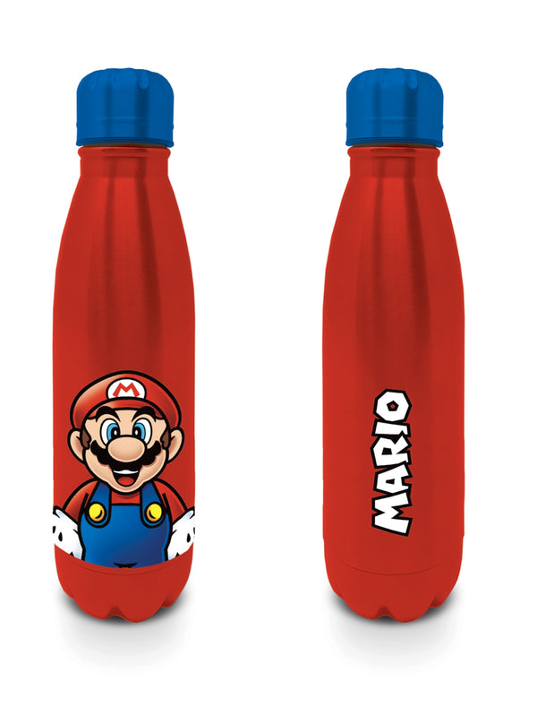 Super Mario Mario 19oz/540ml stainless steel mini cola bottle | Pyramid