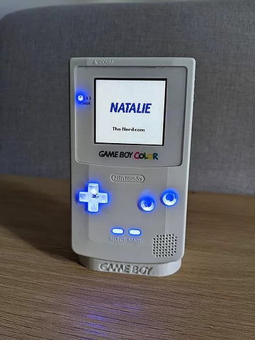 LED board for Nintendo Game Boy Color console - Blue | Natalie the Nerd