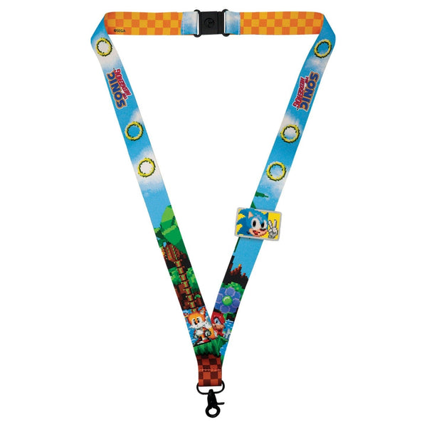 Sonic the Hedgehog Lanyard & Pin Badge Set | Fanattik - 1