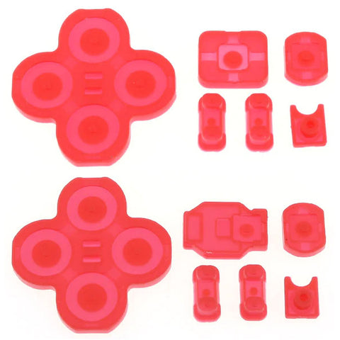 Conductive Silicone Button Membrane Set For Nintendo Switch Joy-Cons - Red | ZedLabz