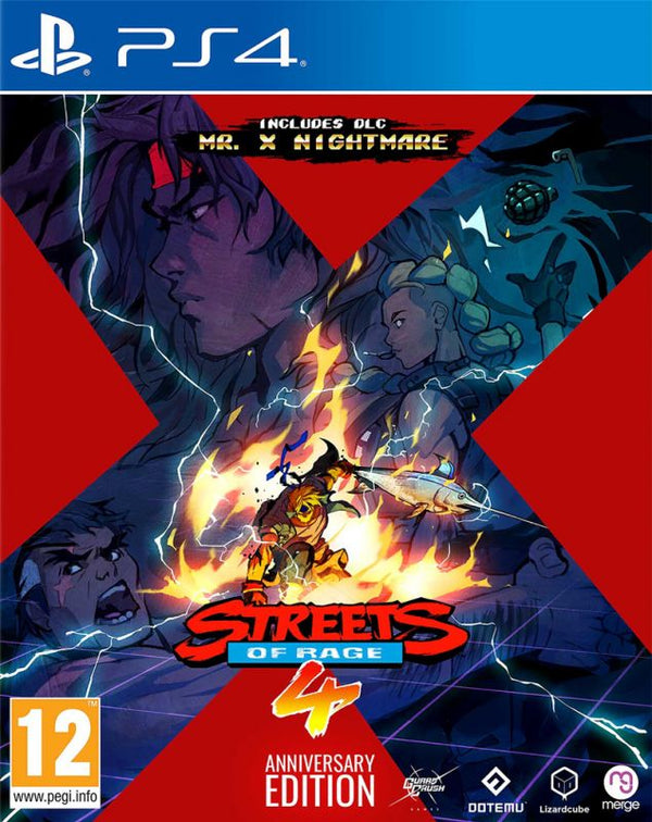 Streets of Rage 4 Anniversary Edition for PlayStation 4 | Merge Games