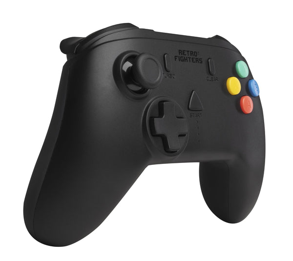 StrikerDC wireless 2.4G controller gamepad for Sega Dreamcast [DC] - Black | Retro Fighters