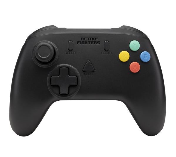 StrikerDC wireless 2.4G controller gamepad for Sega Dreamcast [DC] - Black | Retro Fighters