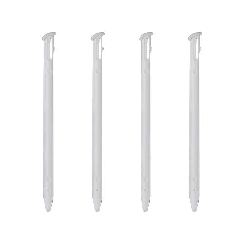Stylus for 3DS New Nintendo slot in touch screen pens compatible replacement – 4 pack White | ZedLabz - 3