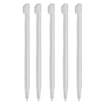 Stylus for DSi XL LL Nintendo console slot in touch pen compatible replacement - 5 pack white | ZedLabz - 2