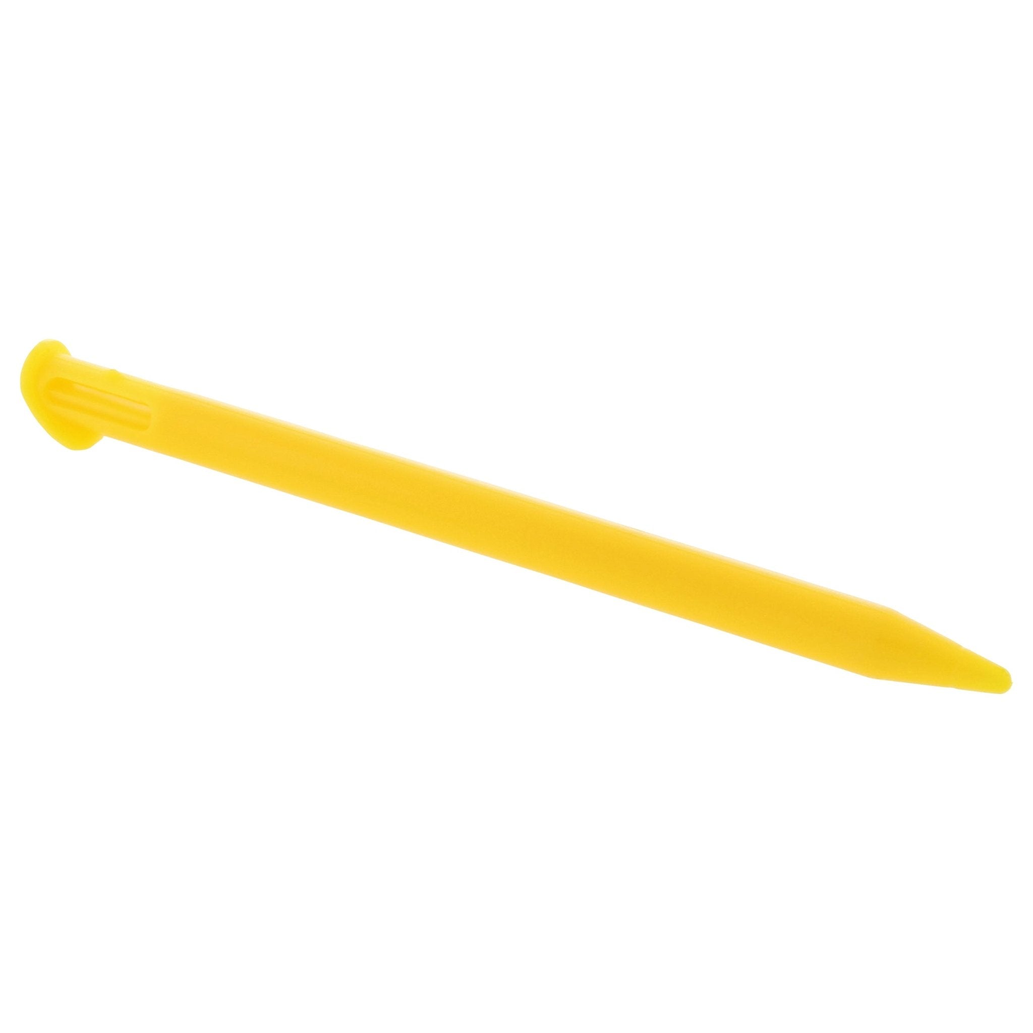 Stylus for New 3DS XL 2015 Nintendo (2015 model) slot in replacement pen - 4 pack Yellow | ZedLabz - 2