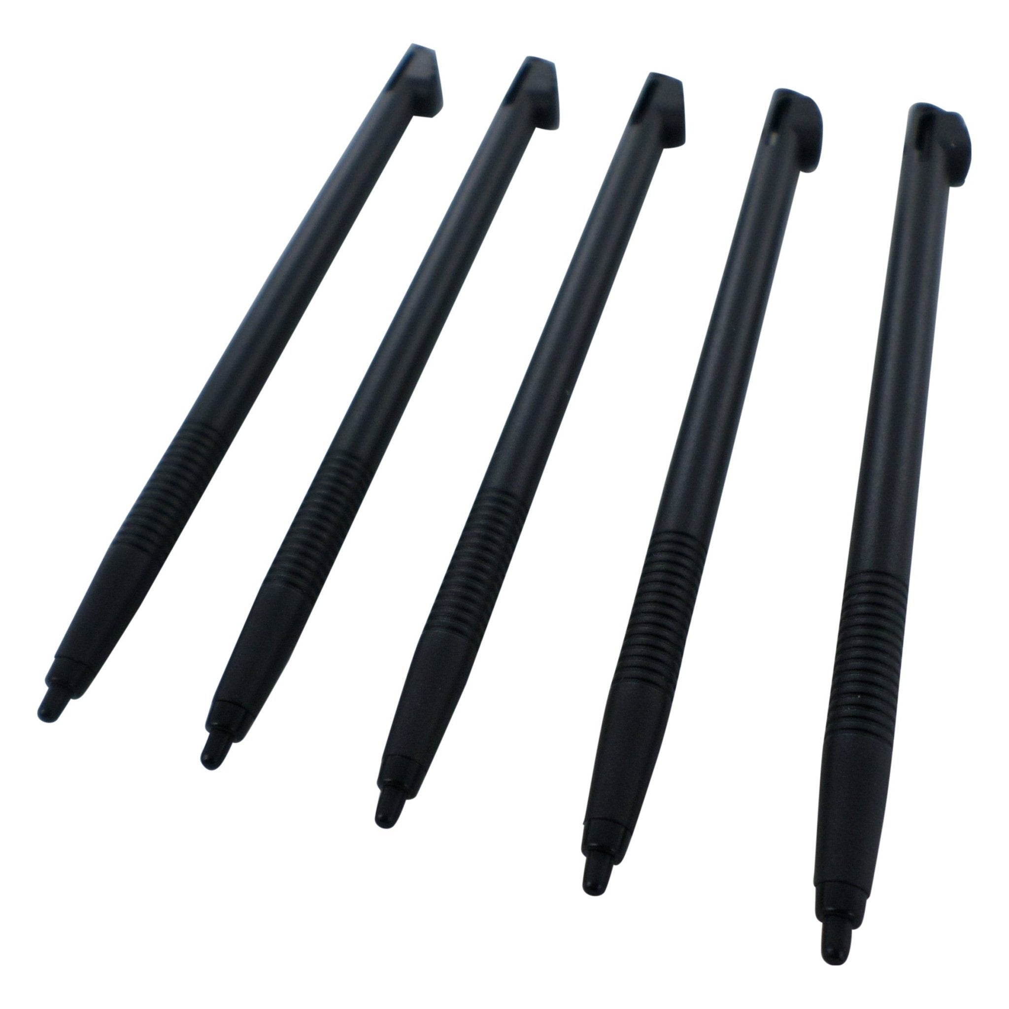 Stylus pens for 3DS XL old Nintendo slot in touch replacement - 4 pack black | ZedLabz - 1