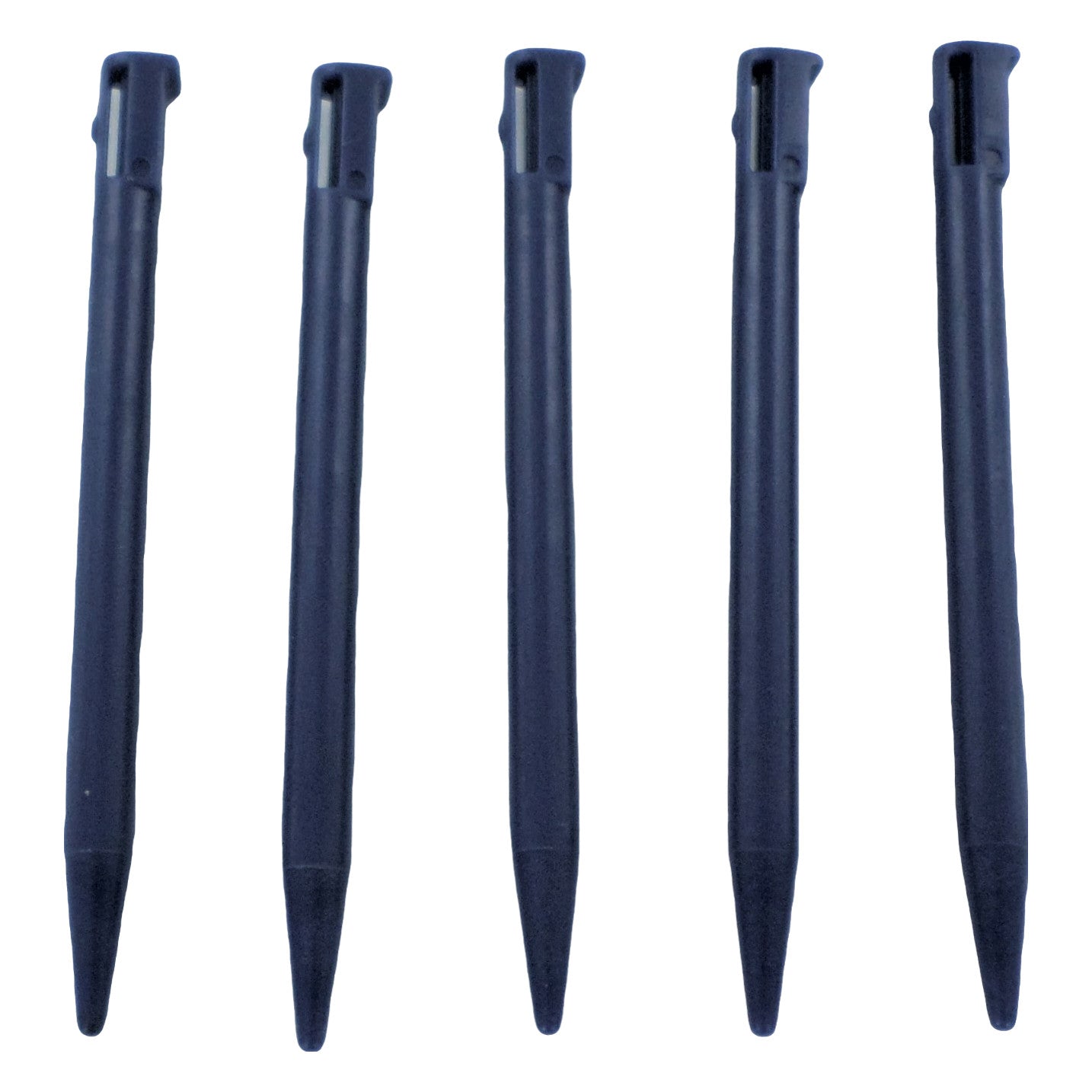 Stylus set for 3DS Original Nintendo slot in touch screen pen replacement - 5 pack Navy | ZedLabz - 1