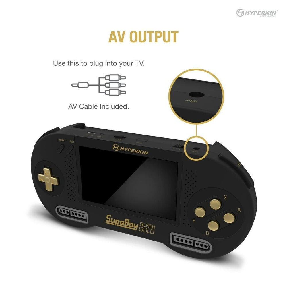 Hyperkin SupaBoy handheld console for Super NES / Super Famicom / Snes ...