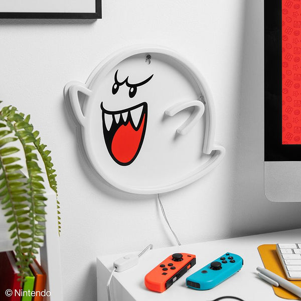 Super Mario Boo Wall Mountable LED Neon Light | Paladone - 2
