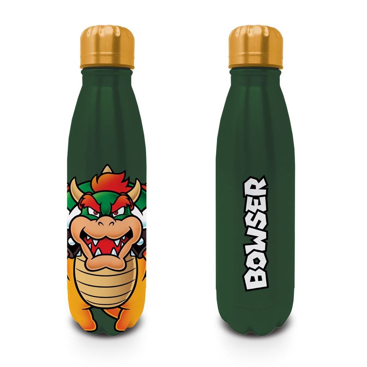 Super Mario Bowser stainless steel mini cola bottle 540ml (19oz) | Pyramid