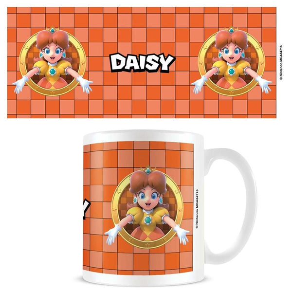 Super Mario Daisy 3D port official mug 11oz/315ml white ceramic | Pyramid - 1