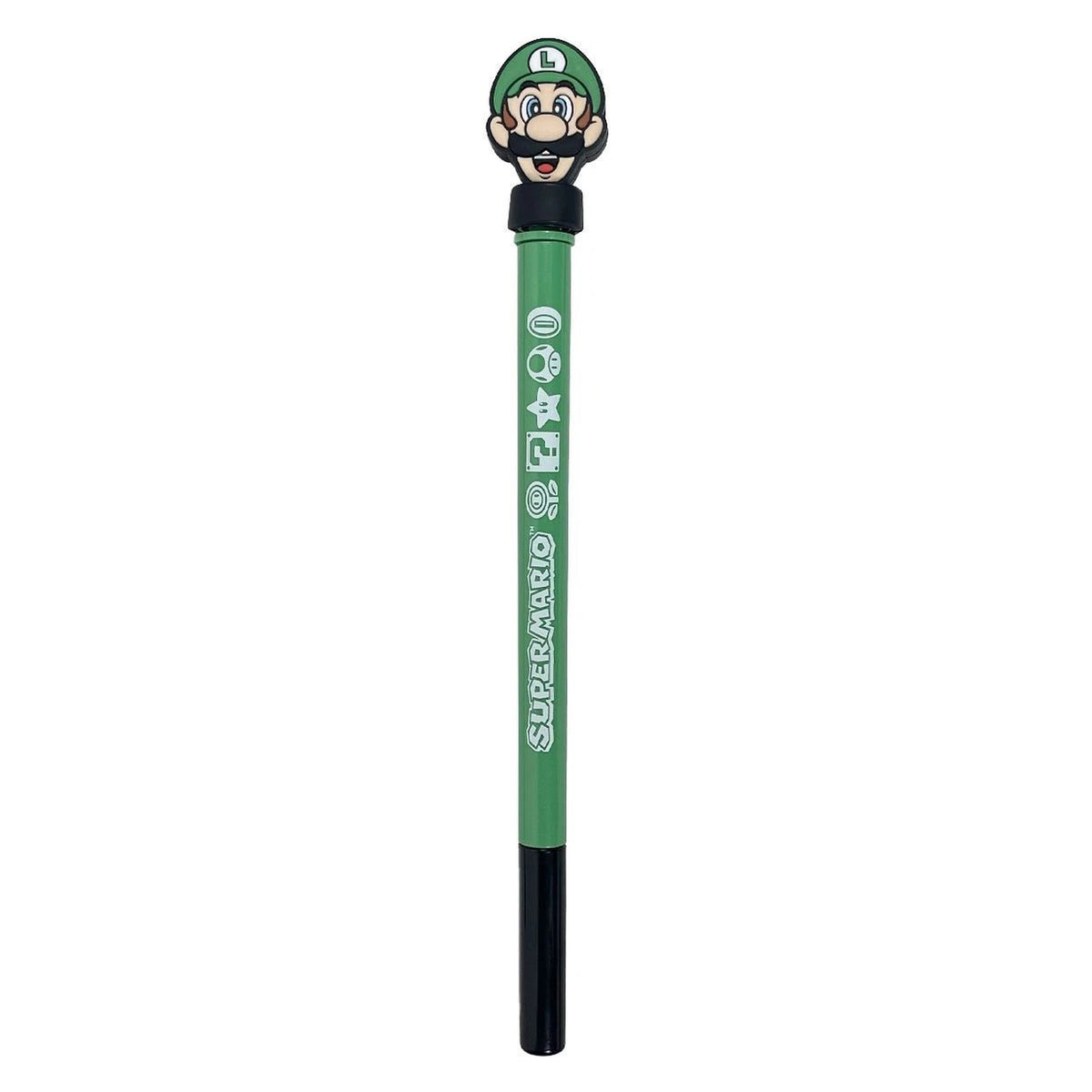 Super Mario Luigi 2D spinning topper ballpoint pen | Pyramid
