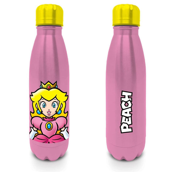 Super Mario Peach 19oz/540ml stainless steel mini cola bottle | Pyramid - 1