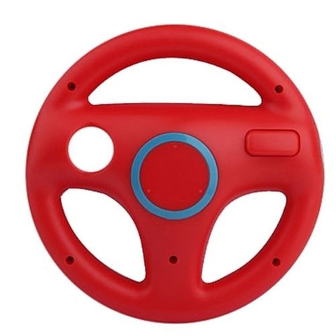 Racing Steering Wheel for Nintendo Wii controller wireless - White & Red | ZedLabz