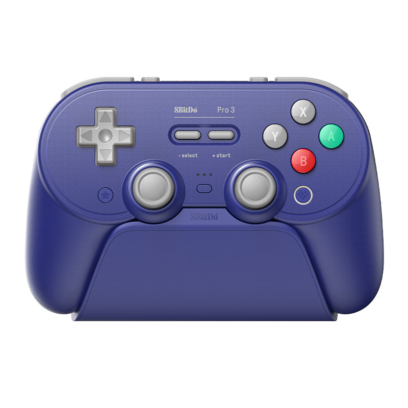 Pro 3 Bluetooth & 2.4G controller with TMR sticks for Switch, Switch 2, Windows & Android - Purple Edition | 8BitDo
