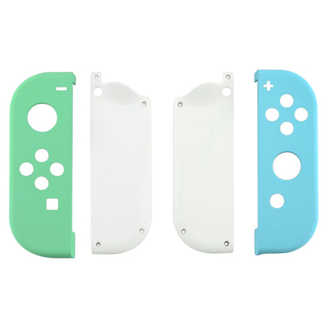 Housing shell for Nintendo Switch Joy-Con controller hard casing replacement soft touch - Animal Crossing style | ZedLabz
