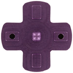 Aluminium Metal D-Pad For Sony PS4 Controllers - Purple | ZedLabz