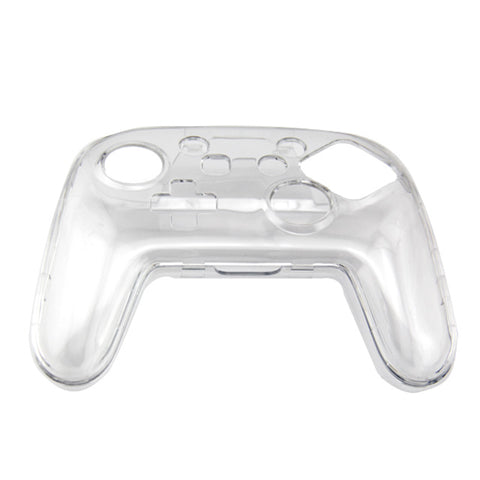 Case for Nintendo Switch Pro controller protective crystal hard shell - Transparent clear | ZedLabz