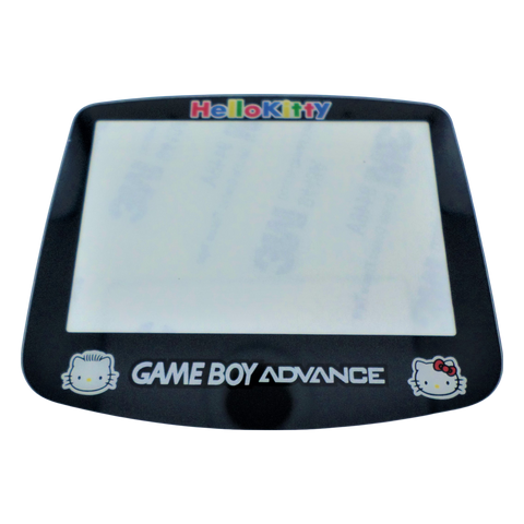 Screen lens GLASS for Nintendo Game Boy Advance replacement cover - Hello Kitty Edition | ZedLabz