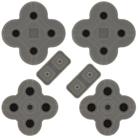 Button contacts for Nintendo DS Lite (DSL NDSL) console conductive rubber pad gasket A B X Y D-Pad kit internal replacement | ZedLabz