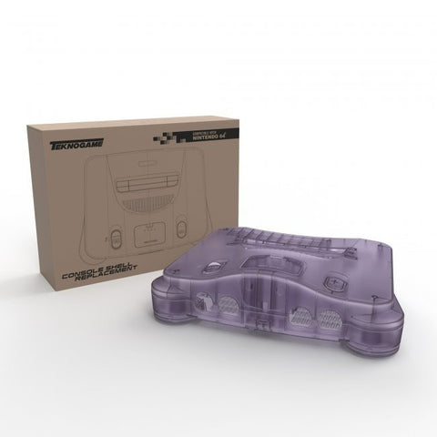 Replacement housing shell for Nintendo 64 N64 console - Atomic Purple | Teknogame