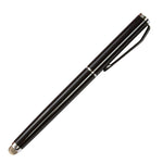 Tablet stylus Micro Knit 2 in 1 soft touch replacement - Black | ZedLabz - 1