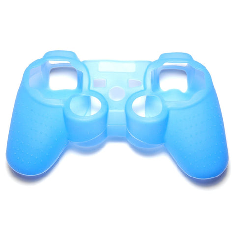 ZedLabz value Silicone Gel Skin Cover Case Grip For Sony PS3 Controller - Blue