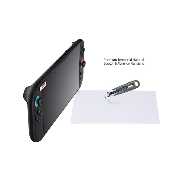 Tempered glass screen protector 2-pack for Nintendo Switch 2 - Clear | Dobe - 2