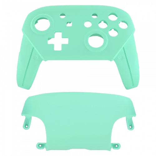 Replacement housing shell for Nintendo Switch Pro controllers front & back cover hard soft touch - Mint Green | ZedLabz